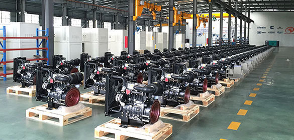 50千瓦上柴柴油发电机组图片